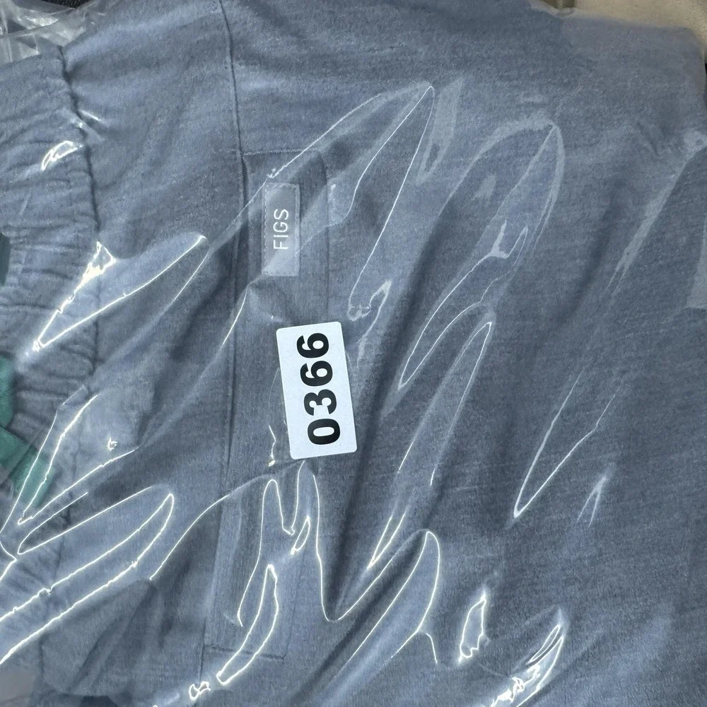 Figs Technical Collection Pants Mens XL/T Gray Jogger‎ Scrub Stretch Drawstring